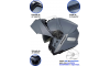 CAPACETE ARTICULADO EBF XTROY MSV 722 SLD SHINE C/OCULOS CINZA Nº 56/58/60/61